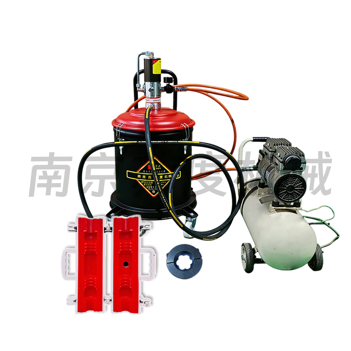 气动自动钢丝绳润滑系统