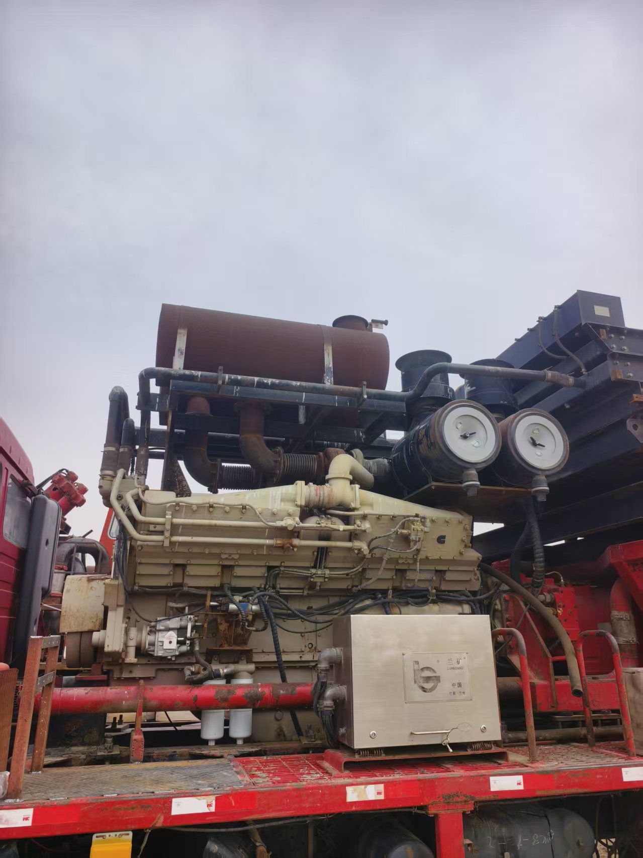 压裂车集中润滑系统